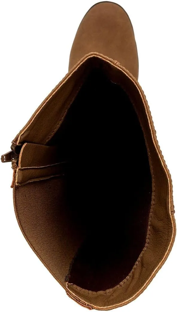 Nautica Women's Tall Shaft Riding Boots: Stylish Knee-High Dress Shoes for Fall & Winter
