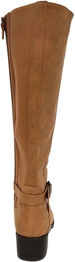 Nautica Women's Tall Shaft Riding Boots: Stylish Knee-High Dress Shoes for Fall & Winter