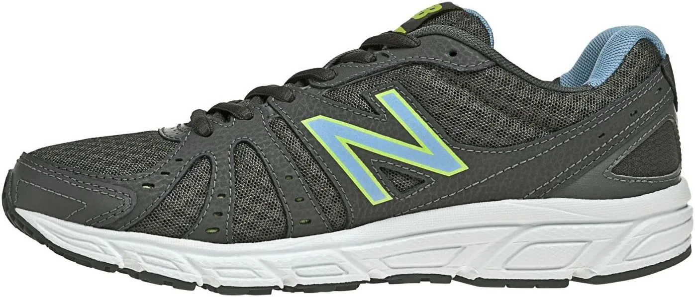 New Balance Womens W450V2 Black/Silver Sneakers 6 D - Wide