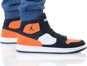 Nike Air Jordan Access Mens Basketball Trainers AR3762 Sneakers Shoes (UK 9 US 10 EU 44, Black White Starfish 008)