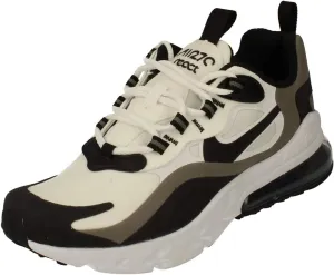 Nike Air Max 270 React GS Running Trainers Bq0103 Sneakers Shoes (UK 5.5 us 6Y EU 38.5, White Black Metallic Pewter 103)