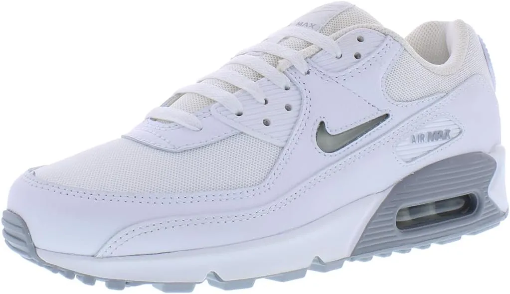 Nike Air Max 90 Mens Running Trainers FN8005 Sneakers Shoes (UK 11 US 12 EU 46, White Photon dust 100)