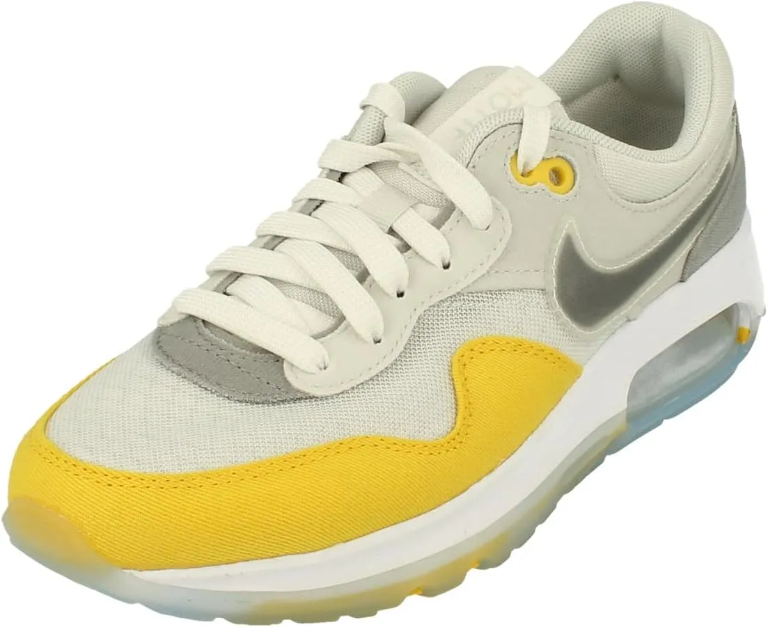 Nike Air Max Motif GS Trainers DH9388 Sneakers Shoes (UK 6 US 6.5Y EU 39, Photon dust Black Grey Fog 001)