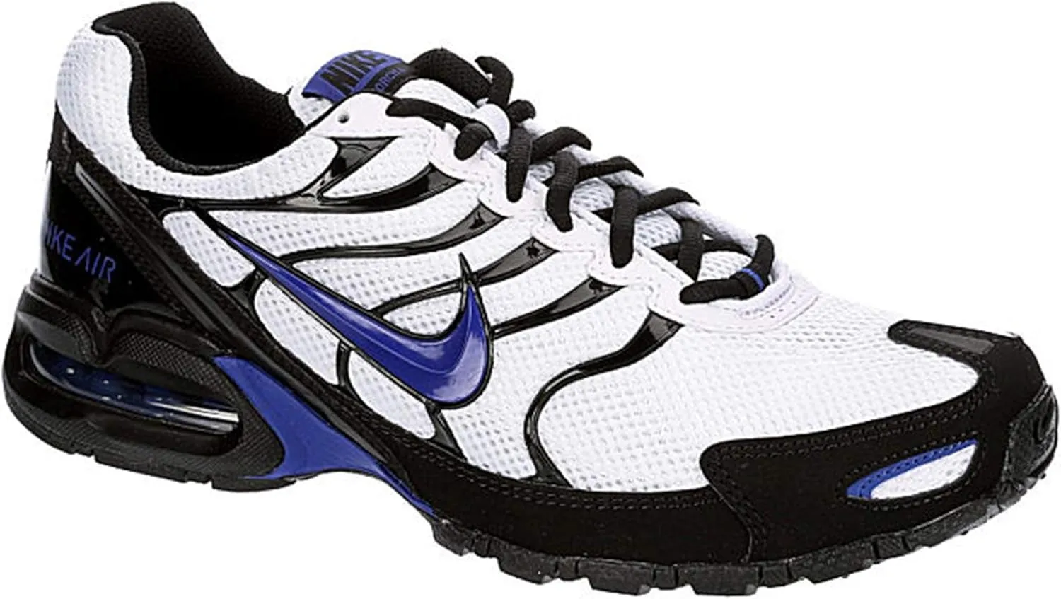 Nike Air Max Torch 4 Mens Running Trainers CW7026 Sneakers Shoes (UK 9 US 10 EU 44, White Hyper Blue Black 100)