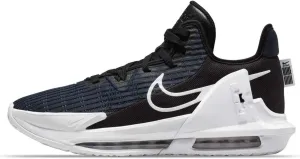NIKE Men's Low-Top Sneakers, Black White Dark Obsidian, 14 UK, Black White Dark Obsidian, 15