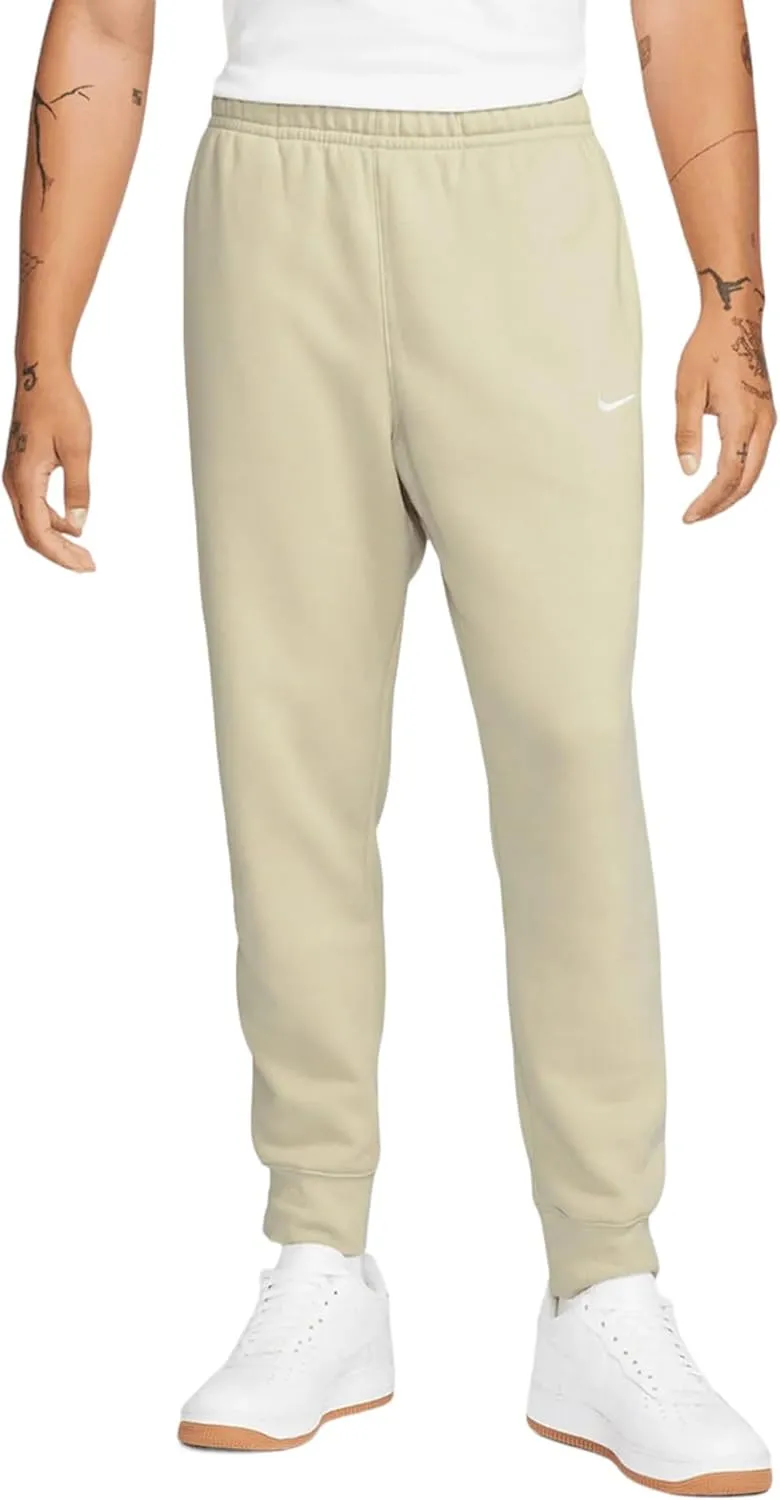 Nike Men's Training Joggers, Black (US, Alpha, Large, Regular, Regular, Rattan/White)