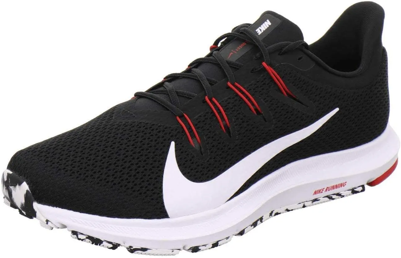 Nike Quest 2 Fashion Sneakers CI3787-008 (Black/White-Anthracite-UNI),Size 8.5