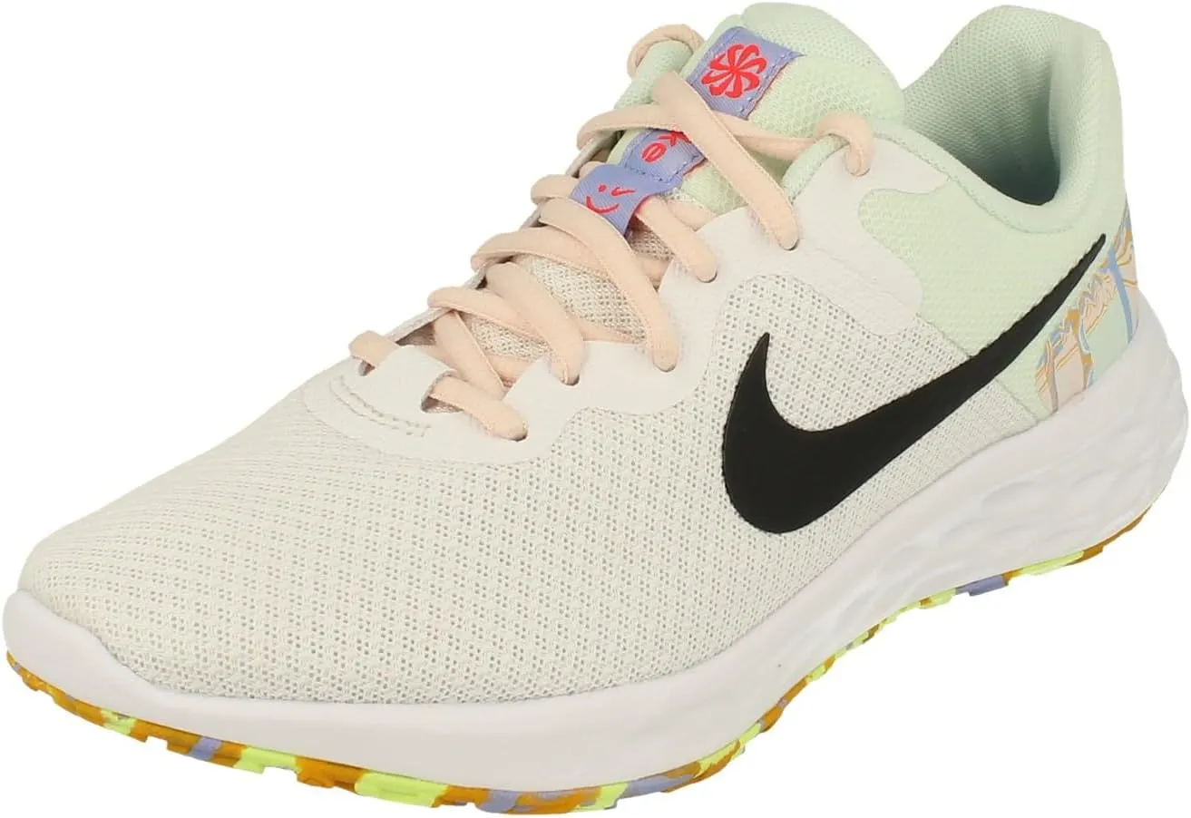 Nike Revolution 6 NN PRM Womens Running Trainers DO9475 Sneakers Shoes (UK 5.5 US 8 EU 39, White Dark Smoke Grey 100)