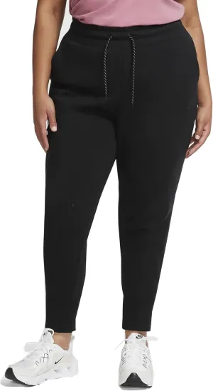 Nike Sportswear Tech Fleece Women's Pants (Plus Size) Sweatpants, Black/Black, 3X Plus Size US