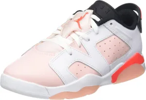 Nike Unisex Kid's Jordan 6 Retro Low (Ps) Sneakers, White Desert Black, 30 EU US 12.5C