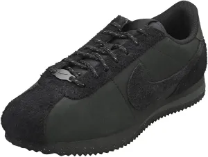 Nike Womens Cortez PRM Trainers FJ5465 Sneakers Shoes (UK 4 US 6.5 EU 37.5, Black Black Black 010)