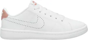 Nike Womens Court Royal 2 NN Trainers DQ4127 Sneakers Shoes (UK 9.5 US 12 EU 44.5, White Rose Whisper Volt Black 100)