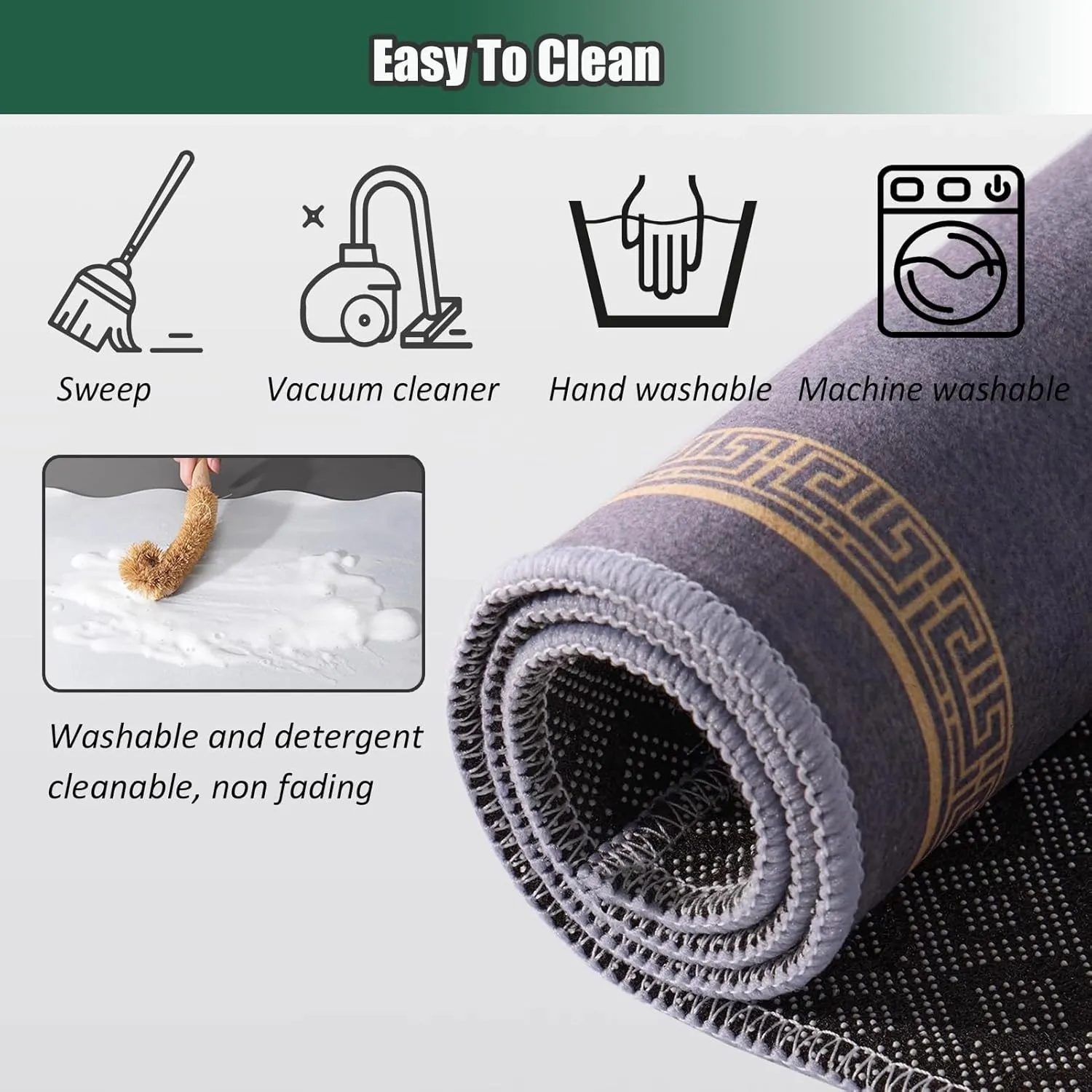 Non-Slip Crystal Velvet Mahjong Mat for Table, Quiet Noise Reduction Table Cover for Home Chess Room Mahjong Poker Cards Board Games, with Carrying Bag(Coffee 1,70cm/27.55in)