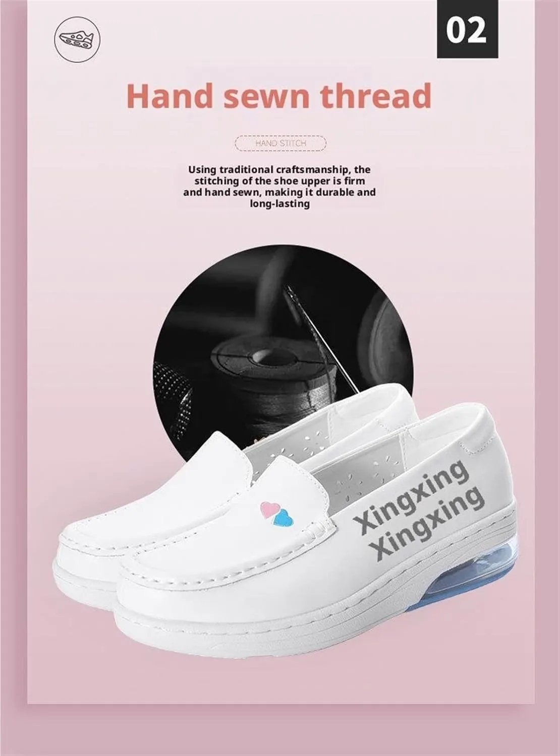 Nurse Shoes On Lightweight White Slip Resistant Support Women Healthcare Shoes for Woman Comfortable