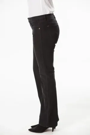 OBFilly Black Moleskin Jeans - Boot Cut
