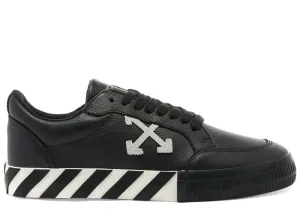 OFF-WHITE Low Vulcanized Leather Black White