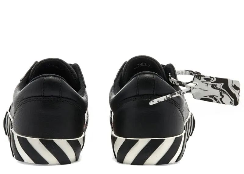 OFF-WHITE Low Vulcanized Leather Black White