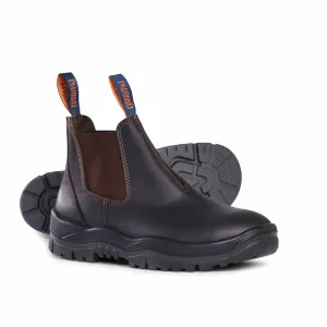 Oil Kip Non-Safety V-Cut Elastic Sided Boot