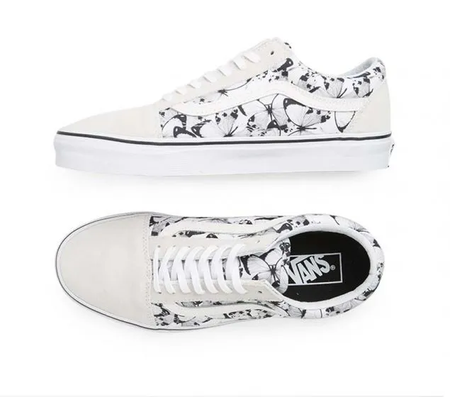 OLD TRUE VANS (BUTTERFLY) | | WHITE BLACK Rave reviews Efficient operation SKOOL