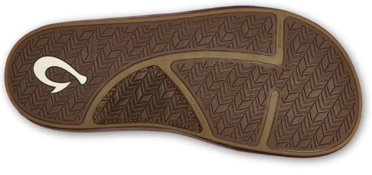 Olukai Toffee Ilikai Mens Leather Sandals 10492-333