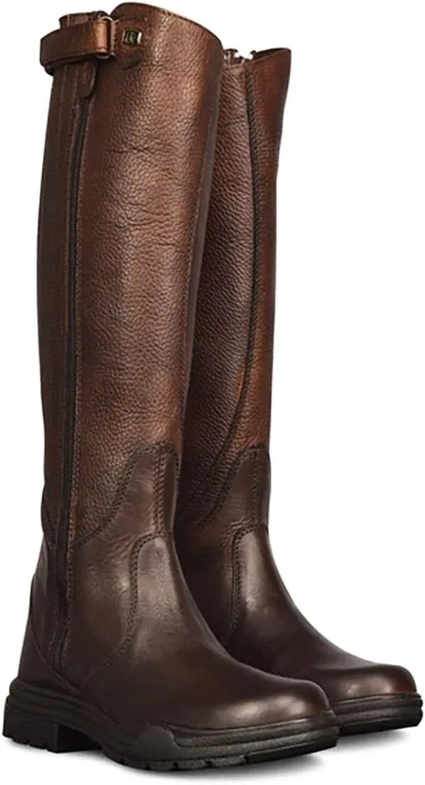 Ovation Women's Comfortable Stylish Equestrian Horse Riding Tall Full-Grain Leather Moorland Ii Highrider Boot