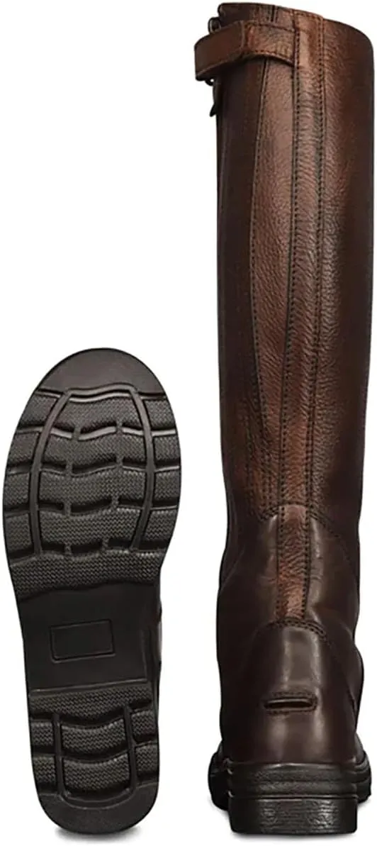 Ovation Women's Comfortable Stylish Equestrian Horse Riding Tall Full-Grain Leather Moorland Ii Highrider Boot