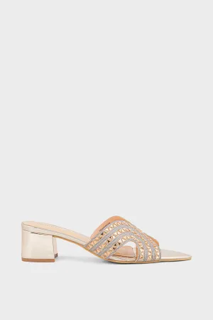 Party Wear Slip On IP0059-Champagne