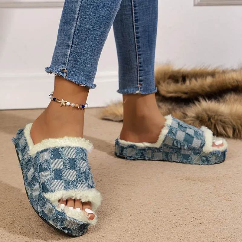 Patchwork Optimized Wedges Round Casual Comfortable Shoes Trustworthy
