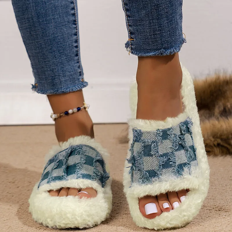 Patchwork Optimized Wedges Round Casual Comfortable Shoes Trustworthy