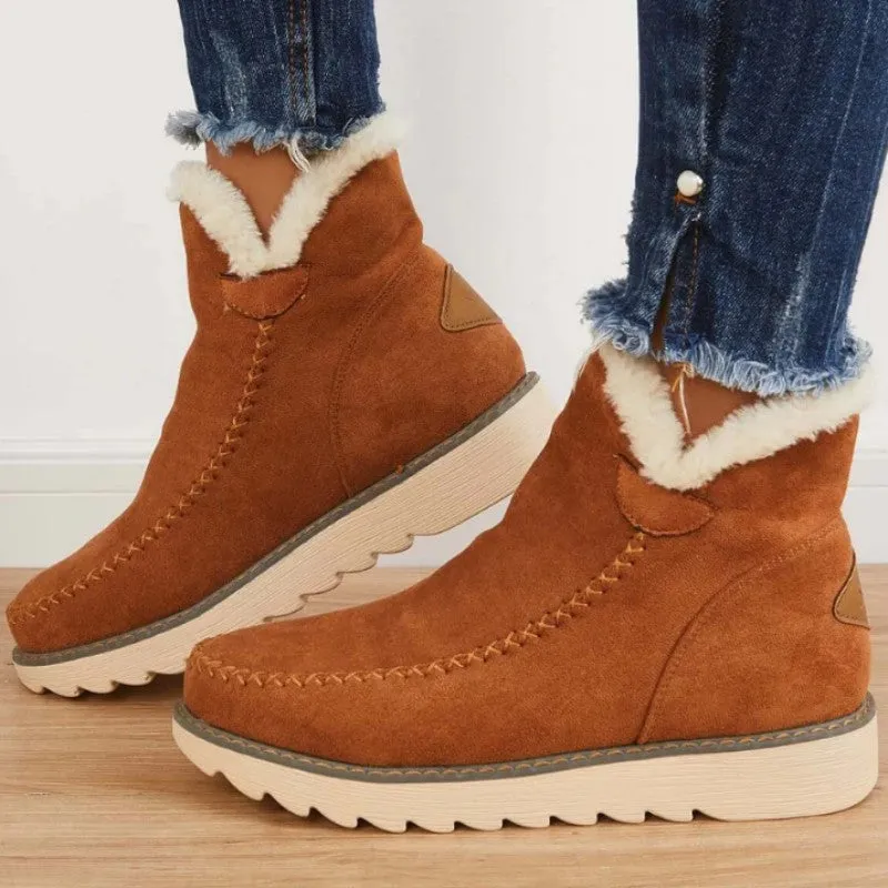 Patchwork Rapid shipping Warm Limited quantity Casual Keep Shoes Solid Color Comfortable