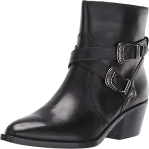 Patricia Nash Sandra Pointed Toe Boots, Black, 8.5 US