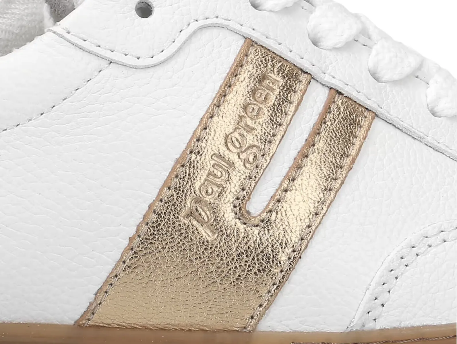 Paul Green 5350-196 Sneaker - White Gold