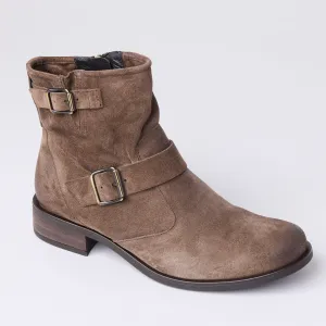 Paul Green Taupe Suede Ankle Boots
