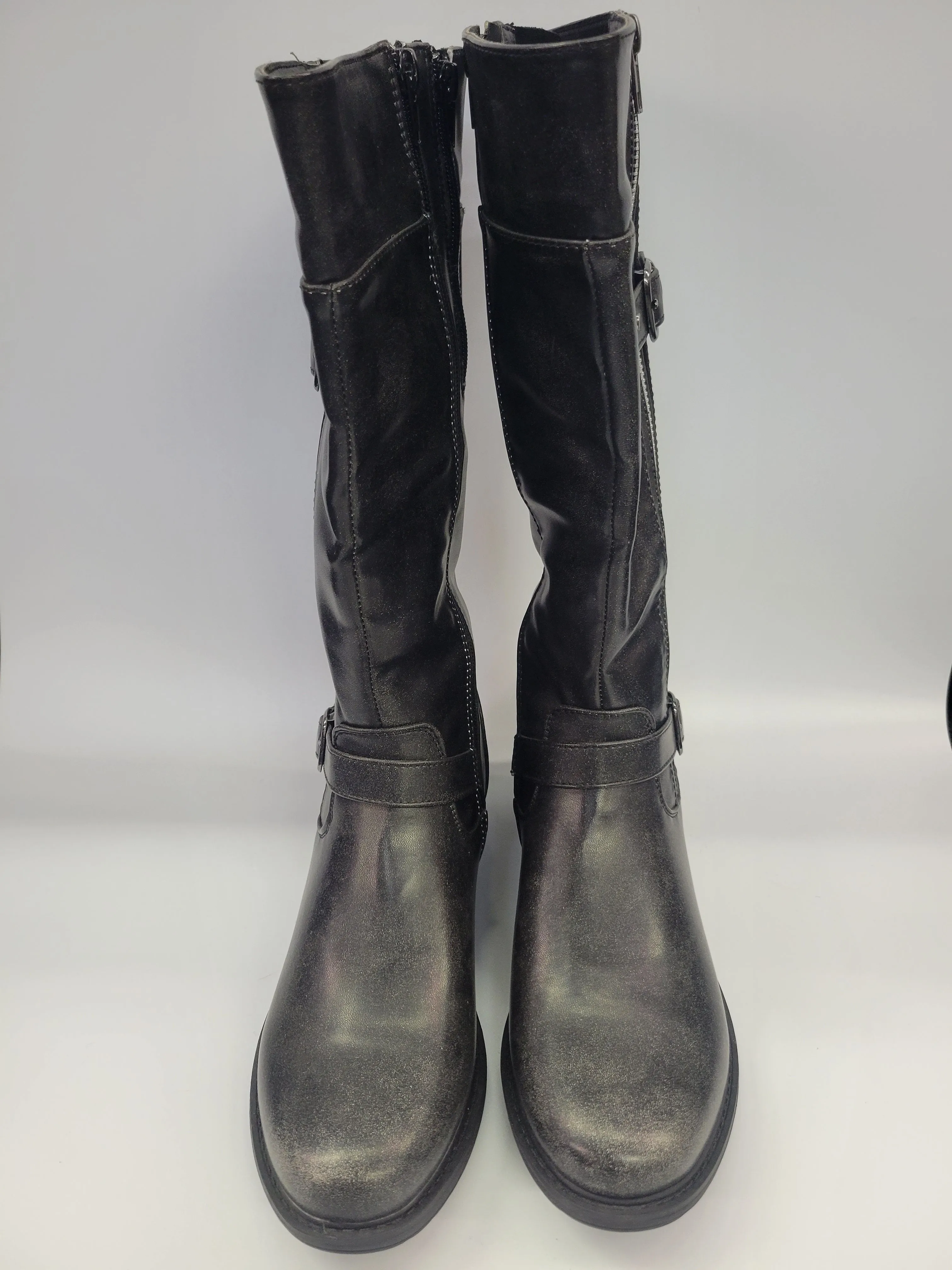 Pierre Dumas Black Barcelona Boot