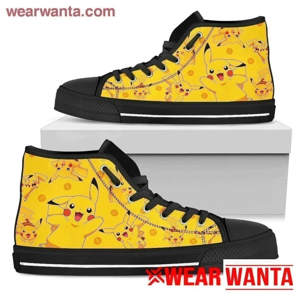 Pika Shoes High Top Sneaker Gift Idea