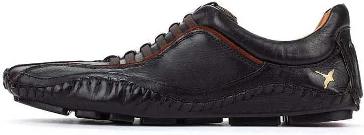 PIKOLINOS Leather Sneakers Fuencarral 15A - Size 9-9.5 Black
