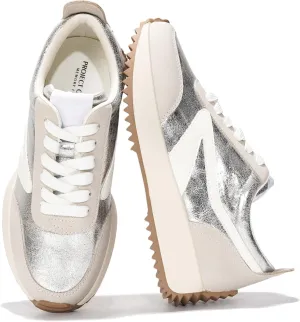 Project Cloud Womens Sneakers - Memory Foam Insole and Lightweight Spring Shoes - Non-Slip Lace Up Trendy Shoes - Fashion Sneakers for Women 2025