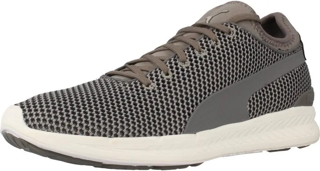 Puma Ignite Sock Knit Mens Running Trainers 361060 Sneakers Shoes (UK 9 US 10 EU 43, Steel Grey puma White 05)
