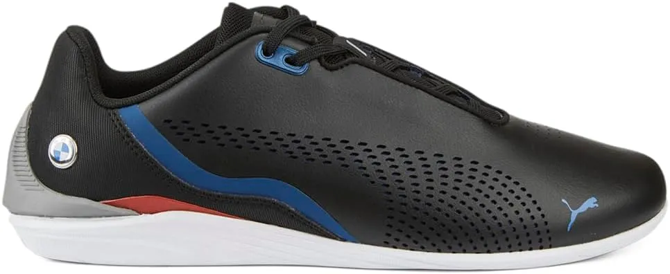 Puma Mens BMW MMS Drift Cat Decima Perforated Lace Up Sneakers Shoes Casual - Black, Blue