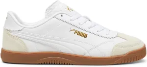 PUMA Mens Club 5V5 Lux Lace Up Sneakers Shoes Casual - Off White, White - Size 11.5 M