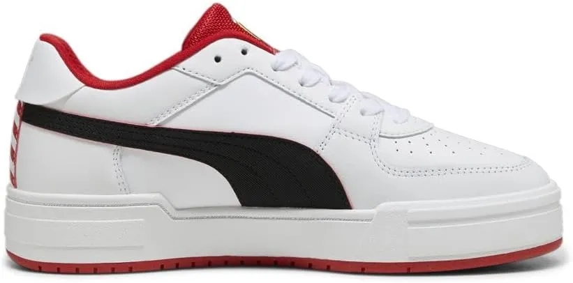 PUMA Men's Ferrari CA Pro Shoes, White-Black, 14