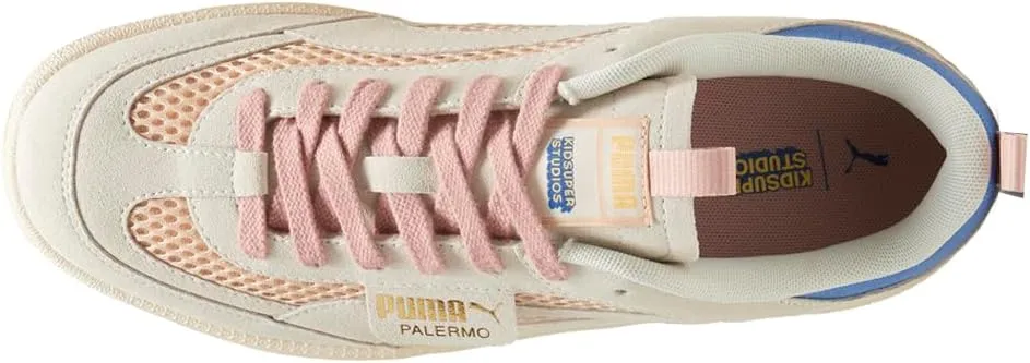 PUMA Mens Palermo Kidsuper Lace Up Sneakers Shoes Casual - White