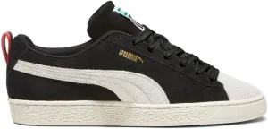 PUMA Mens Suede Cassette Tape Lace Up Sneakers Shoes Casual - Black - Size 10.5 M