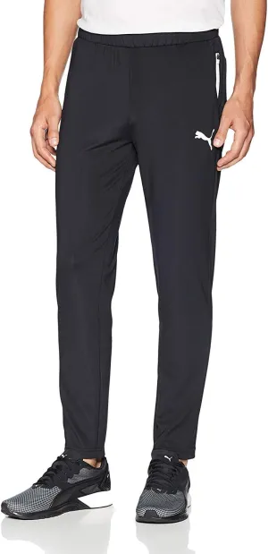 PUMA Men's Tec Sporting Pants (Medium, Black/White)