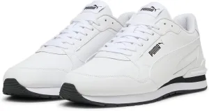 PUMA St Runner V4 L Unisex Trainers, Puma White PUMA Black PUMA White, 14 AU