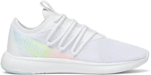 PUMA Womens Star Vital Stripe Lace Up Sneakers Shoes Casual - White - Size 9.5 M