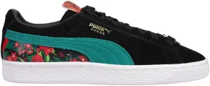 PUMA Womens X Poison Ivy Floral Lace Up Sneakers Shoes Casual - Black, Green - Size 7.5 M