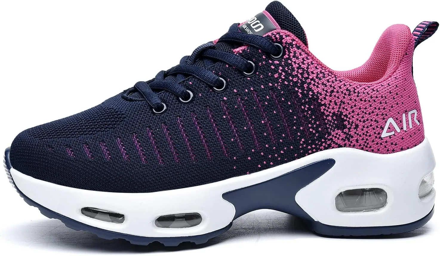 QAUPPE Womens Fashion Lightweight Air Sports Walking Sneakers Breathable Gym Jogging Running Tennis Shoes US 5.5-11 B(M)…