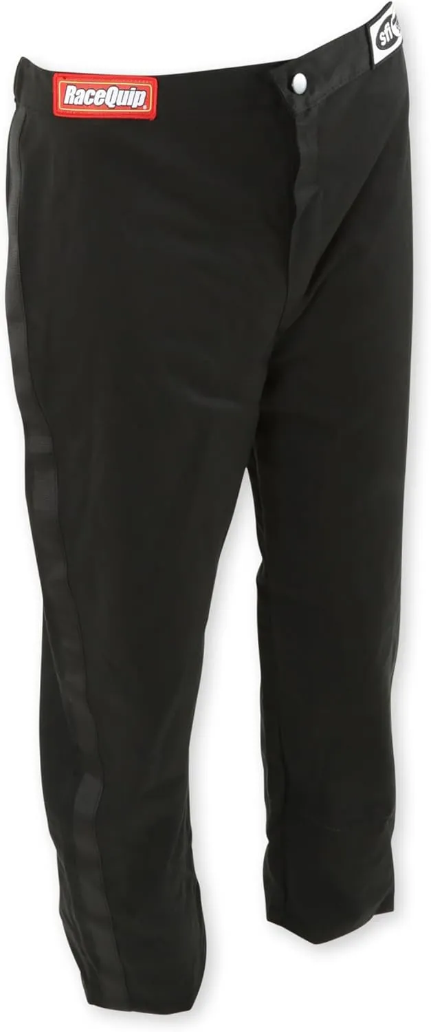 RaceQuip® 1970093RQP Pro-1 Driving Pants - SFI 3.2A/1 - Black - Youth Medium