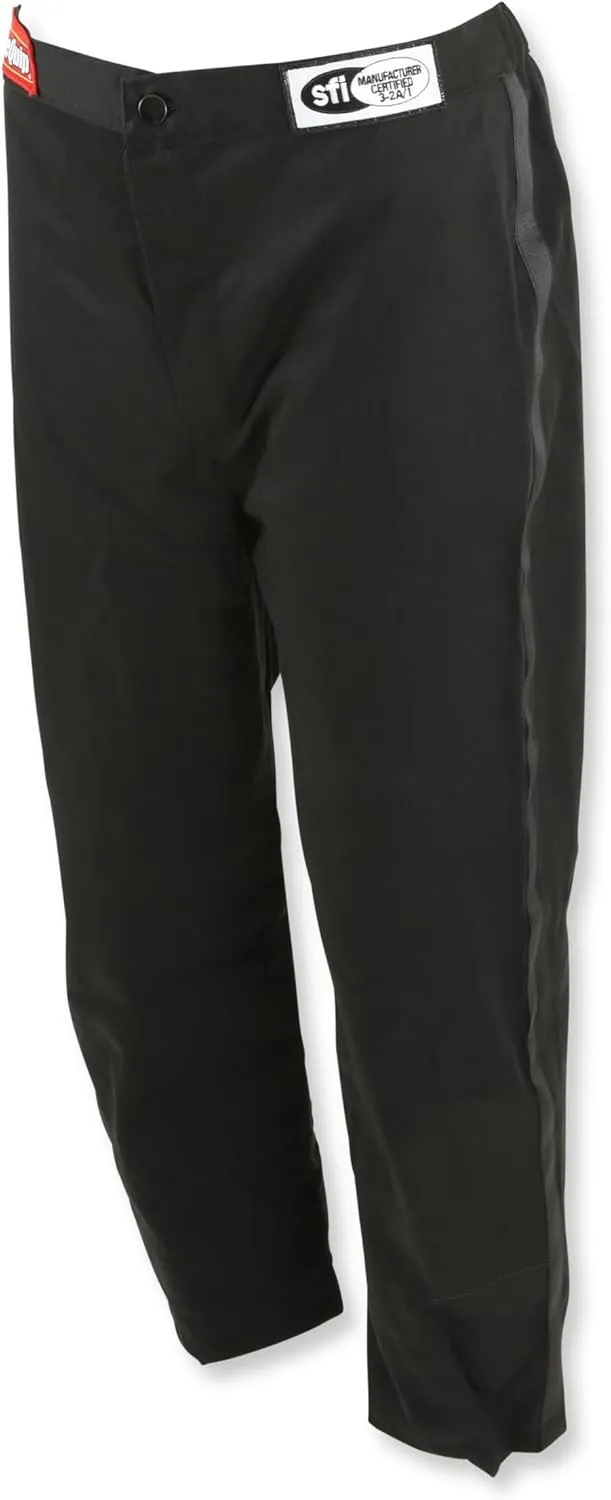RaceQuip® 1970093RQP Pro-1 Driving Pants - SFI 3.2A/1 - Black - Youth Medium